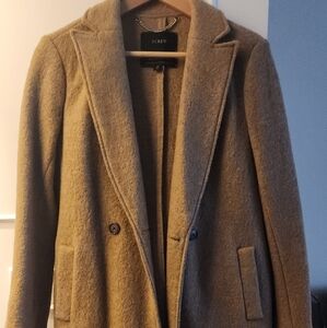 Jcrew Daphne topcoat in Italian boiled wool